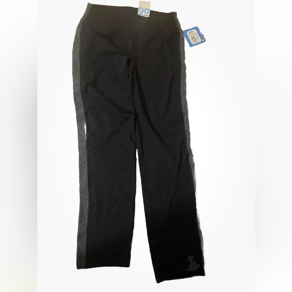 Actra Women’s Evapor Athletic Pants Leggings Black Gray Small New